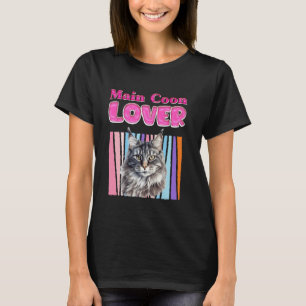 Cat Mum MAINE COON LOVER Maine Coon Owner 2 T-Shirt