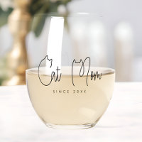 Cat Mum Modern Chic Playful and Fun Typography
