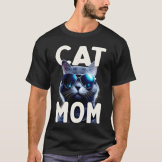 Cat Mum Mother Cats Mummy Mum Mothers Day Cat frie T-Shirt