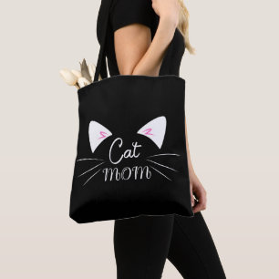 Cat Mum Mother Lover Mum Kitty Cute Funny Meow     Tote Bag