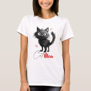 Cat Mum Mothers Day Gifts  T-Shirt