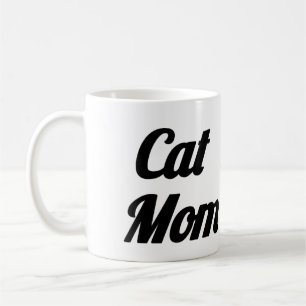 Cat Mum Mug Cute Cat Face Coffee Cup for Pet Lov