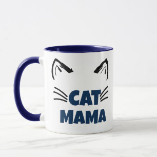 Cat Mum Mug - Proud Pet Lover Gift for Cat Mama