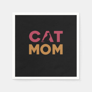 Cat Mum Napkin