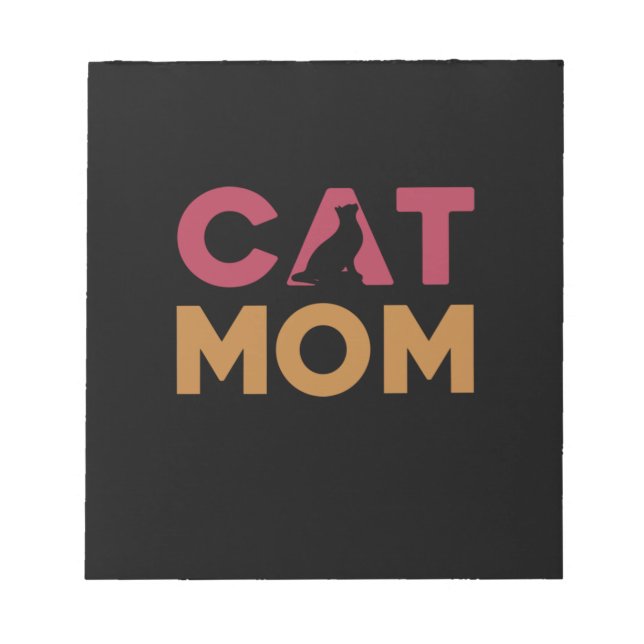 Cat Mum Notepad (Front)
