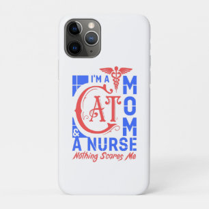 Cat Mum Nurse – Funny Gift for Nurses & Cat Lovers iPhone 11 Pro Case
