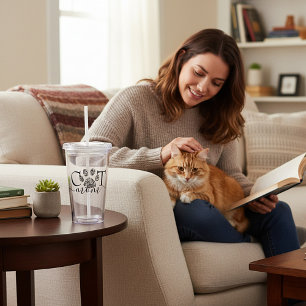 Cat Mum pawprint  Acrylic Tumbler