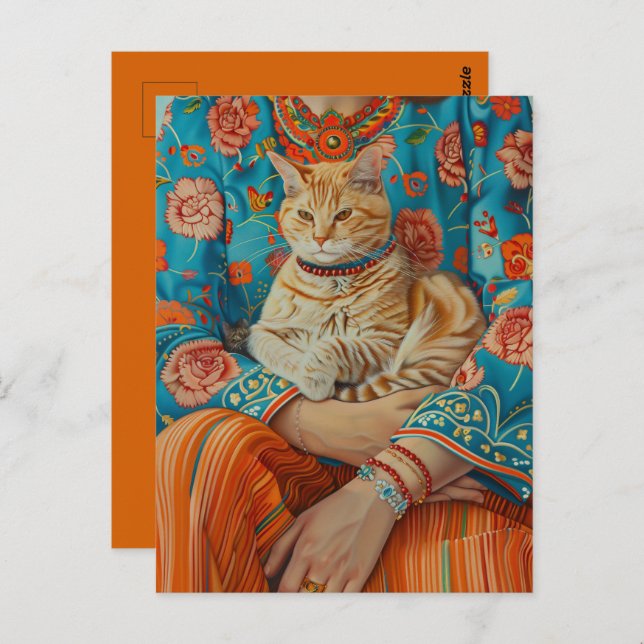 Cat Mum Postcard (Front/Back)