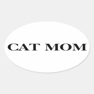 Cat mum stickers