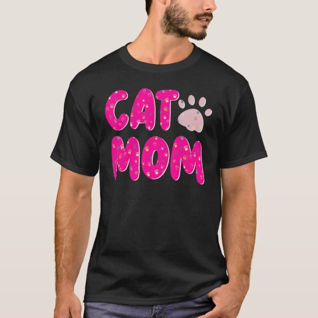 Cat Mum T-Shirt (Front)