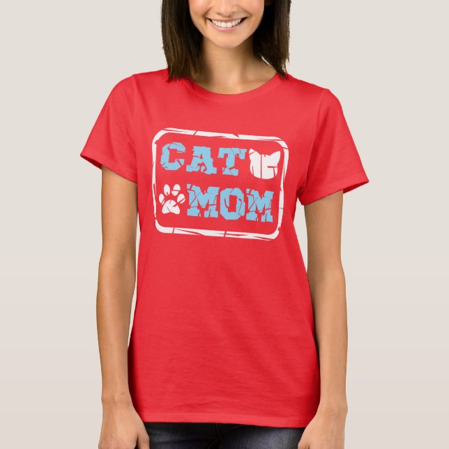 Cat Mum T-Shirt (Front)