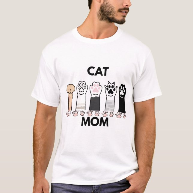 Cat Mum T-Shirt (Front)