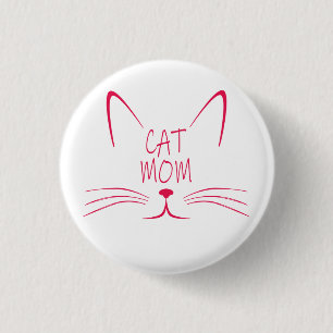 Cat mum   The best cat gifts for cat lovers 3 Cm Round Badge