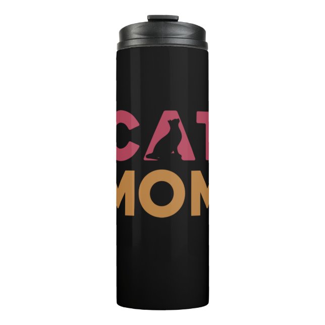 Cat Mum Thermal Tumbler (Front)
