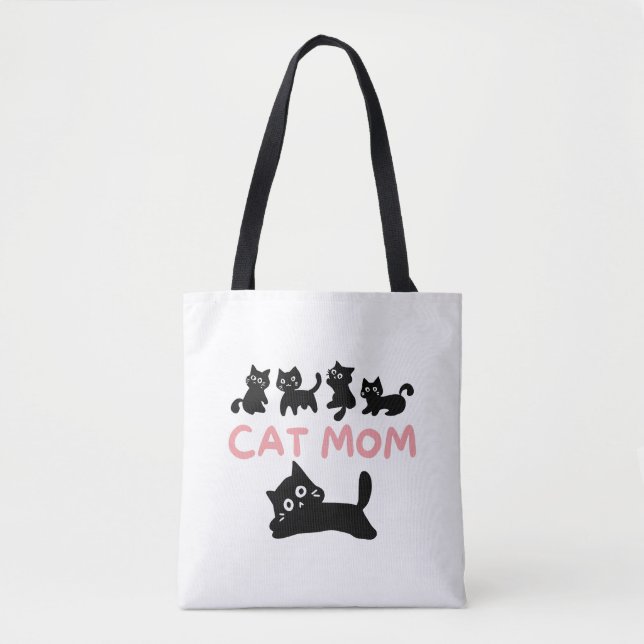 Cat Mum  Tote Bag (Front)