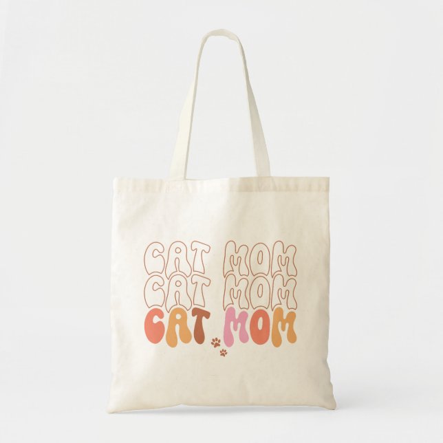 Cat Mum Tote Bag (Front)