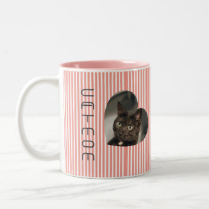 Cat Mum two photo Mug