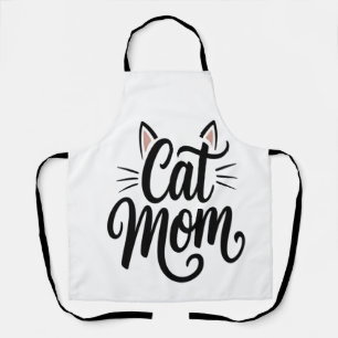 Cat Mum Whiskers and Ears Apron