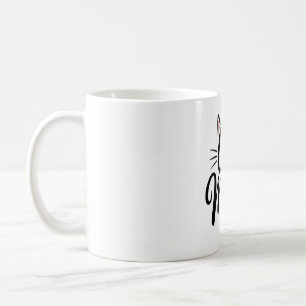 Cat Mum Whiskers and Ears Coffee Mug