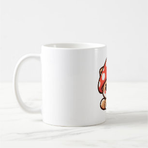 Cat Mushroom Cute Kitty Coffee Mug