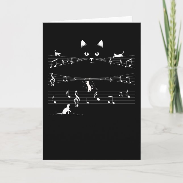 Cat Music Notes (Front)