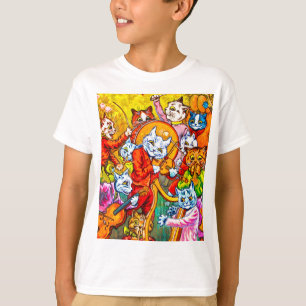 Cat Musical Band T-Shirt
