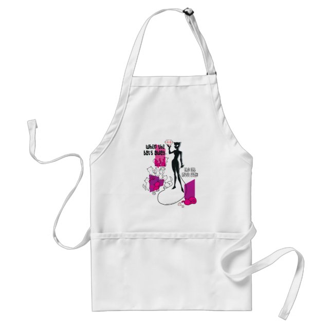 Cat Must Play Standard Apron (Front)