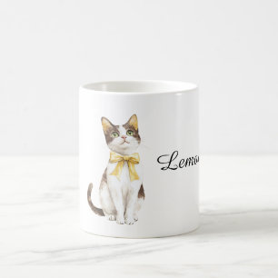 Cat Named Lemon Coffee Mug