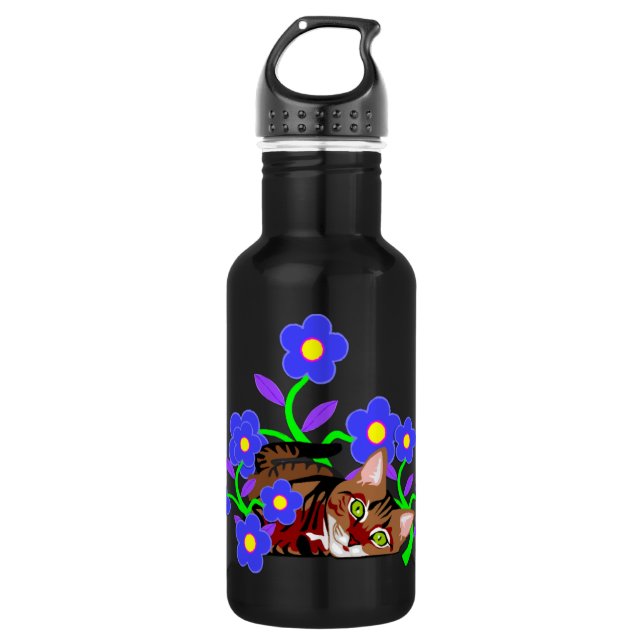 Cat Nap 532 Ml Water Bottle (Front)