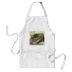 Cat Nap Apron