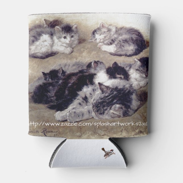 "Cat Nap" Can Cooler (Front)