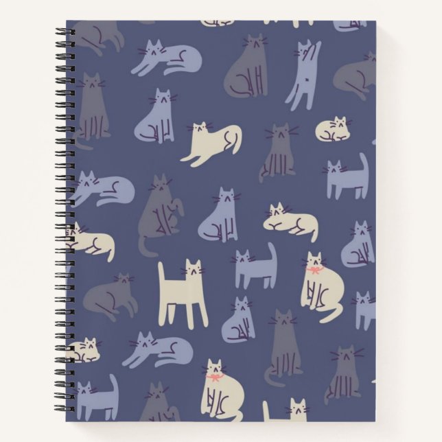 Cat Nap Chorus Notebook (Front)