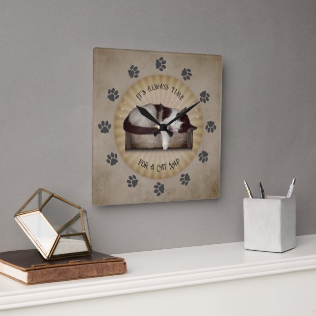 Cat Nap Clock 😸  (Office)