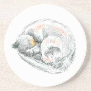 Cat Nap Coaster