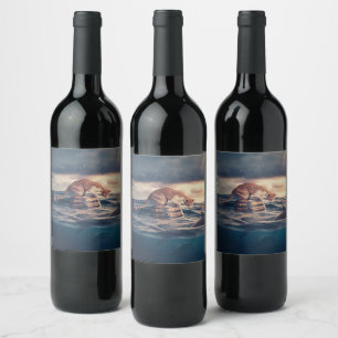Cat Nap Dream or Nightmare Wine Label
