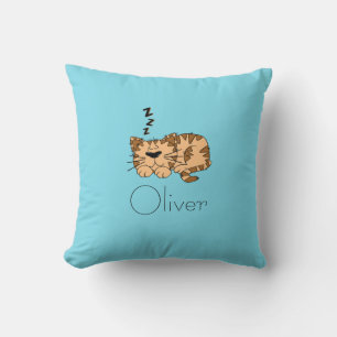 Cat Nap Kitty Pillow