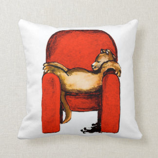 Cat Nap-Original Art by SQ Streater Cushion