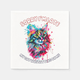 Cat Napkin