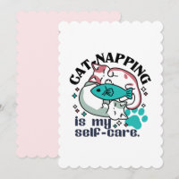 Cat-Napping Is My Self-Care: Cute Sleepy Cats