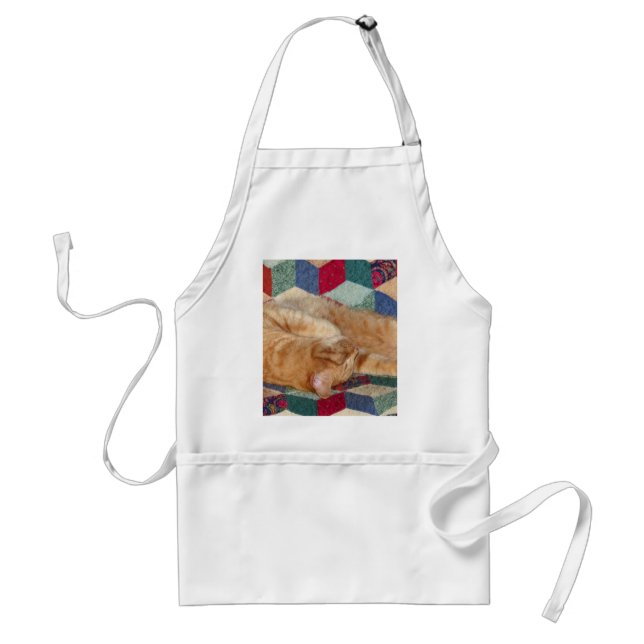 Cat Napping Standard Apron (Front)