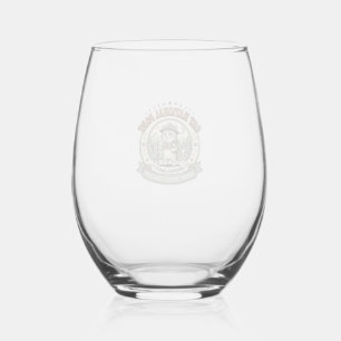 Cat National Park Cat National Park Poster Cat Vin Stemless Wine Glass