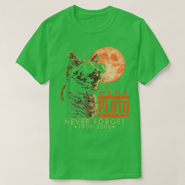 Cat Never Forget Science T-Shirt (Design Front)