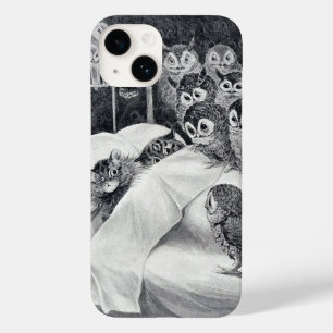 Cat Nightmare Owl Bird, Louis Wain Case-Mate iPhon iPhone 14 Case