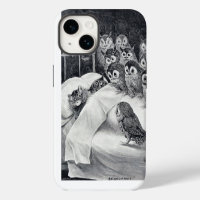 Cat Nightmare Owl Bird, Louis Wain Case-Mate iPhon