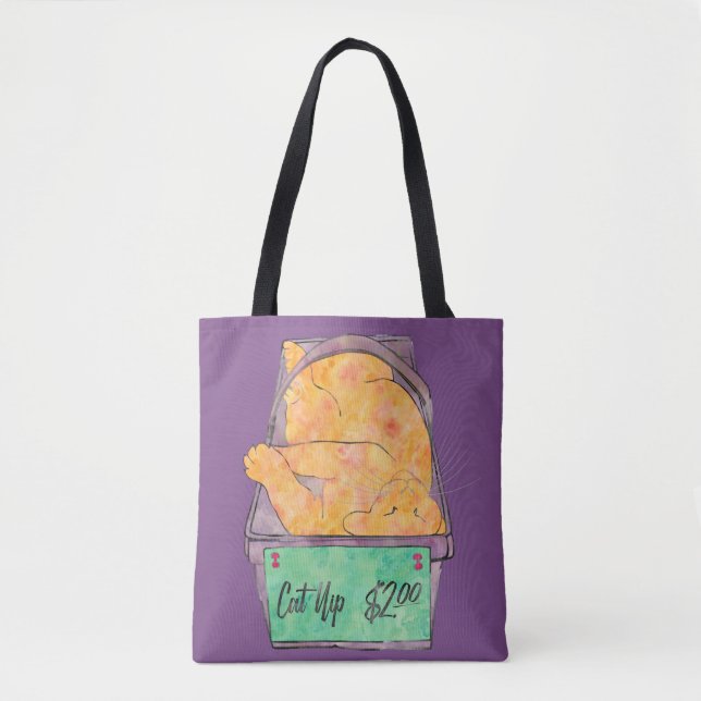 Cat Nip Tote Bag (Front)