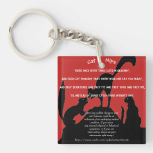 "Cat Nips" Key Ring