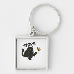 Cat No Kings In America  Key Ring