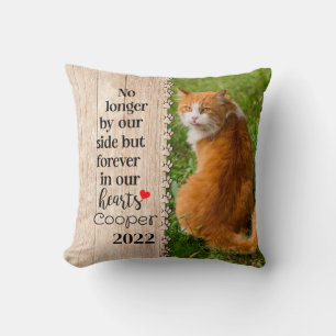 Cat No Longer By Our Side But Forever In Our Heart Cushion