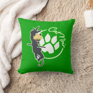 Cat Noir Badge Cushion