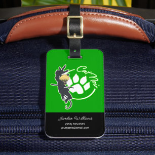 Cat Noir Badge Luggage Tag